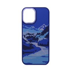 Mountain Design Hard Case for Apple iPhone 16 Plus Blue Mountain Design Hard Case for Apple iPhone 16 Plus Blue